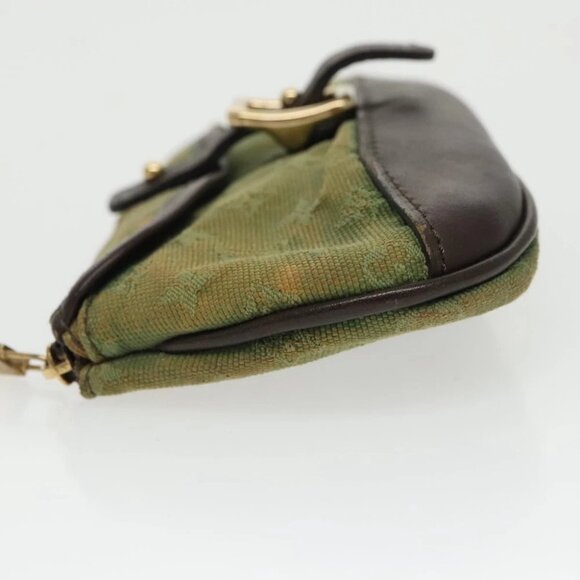 LOUIS VUITTON Monogram Mini Ansophie Pouch Pouch Khaki M92698 LV Auth 97941 - Picture 14 of 16